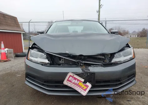 2017 Volkswagen Jetta 1.4T Se из США, поврежденный, VIN 3VWDB7AJ8HM407792